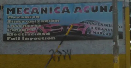 MECANICA ACUNA MECANICA ACUNA